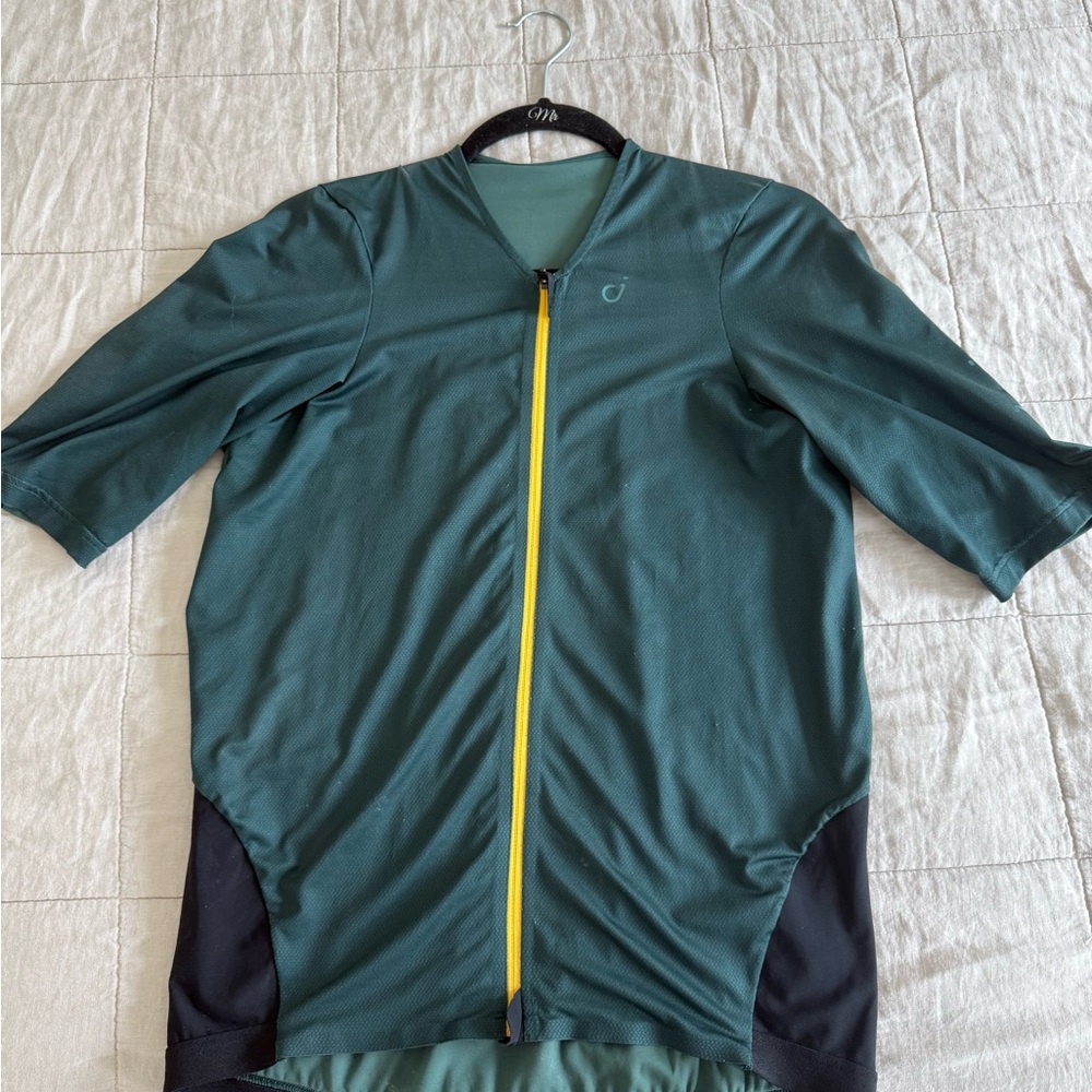 Velocio Men's Green Cycling Jersey XL